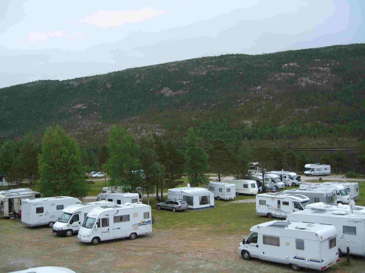 Hotel Tommerneset Camping Innhavet Esterno foto